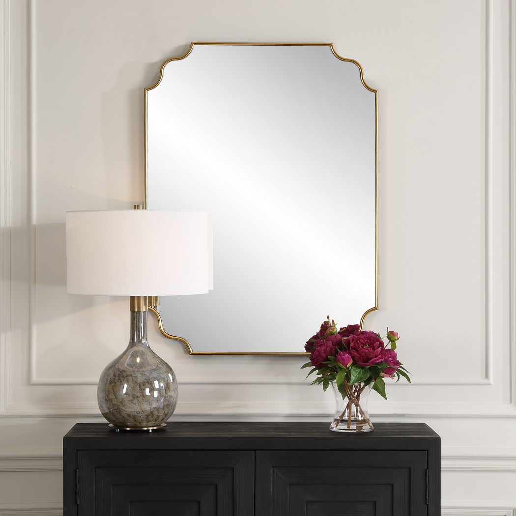 Maeks Gold Wall Mirror - Thumbnail - Image 3