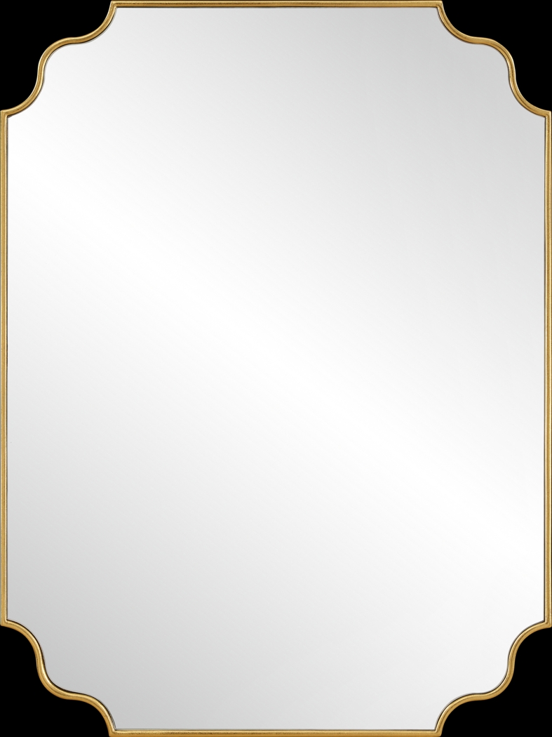 Maeks Gold Wall Mirror - Thumbnail - Image 1
