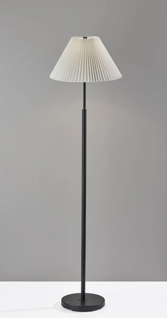 Maelia Black Floor Lamp - Thumbnail - Image 2