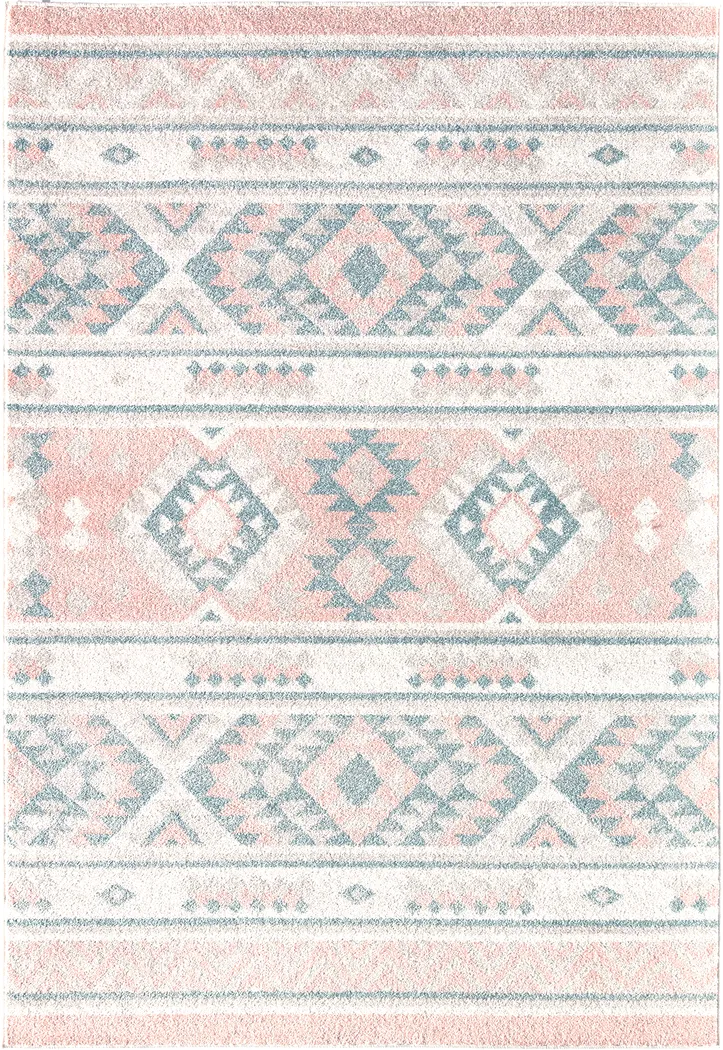 Maelle Pink 8' x 10' Rug - Thumbnail - Image 1