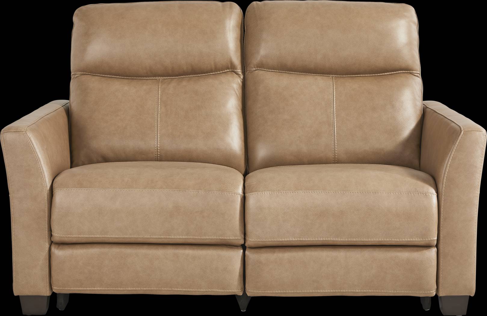 Maestro Sand Leather 5 Pc Dual Power Reclining Living Room - Thumbnail - Image 10