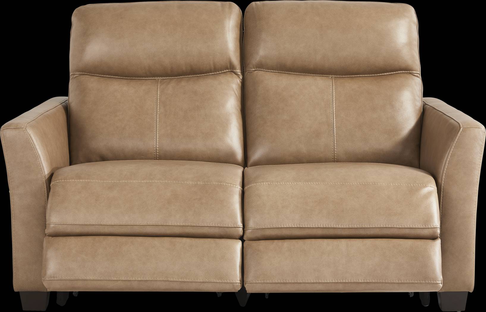 Maestro Sand Leather 5 Pc Dual Power Reclining Living Room - Thumbnail - Image 9