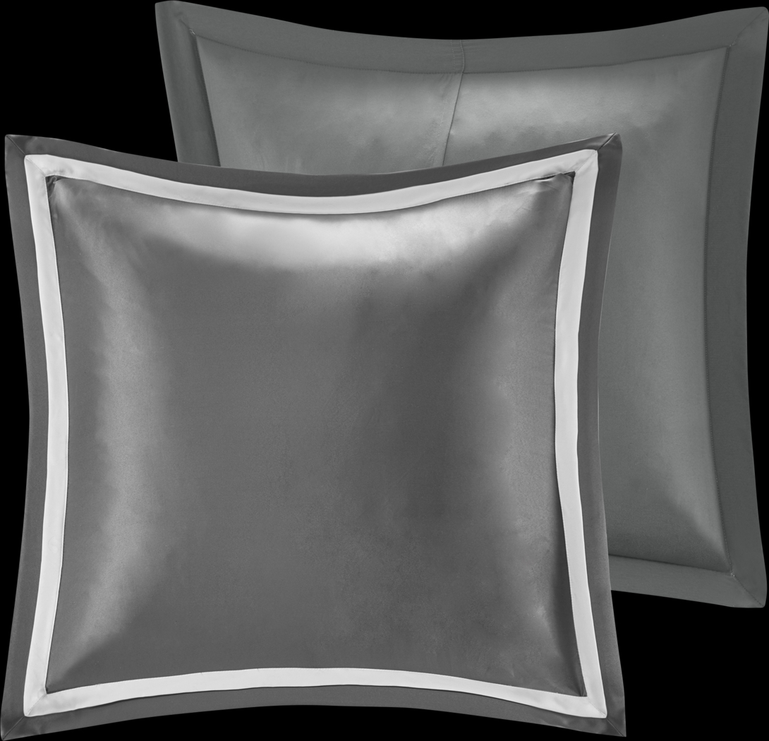 Magali Silver 8 Pc King Comforter Set - Thumbnail - Image 7