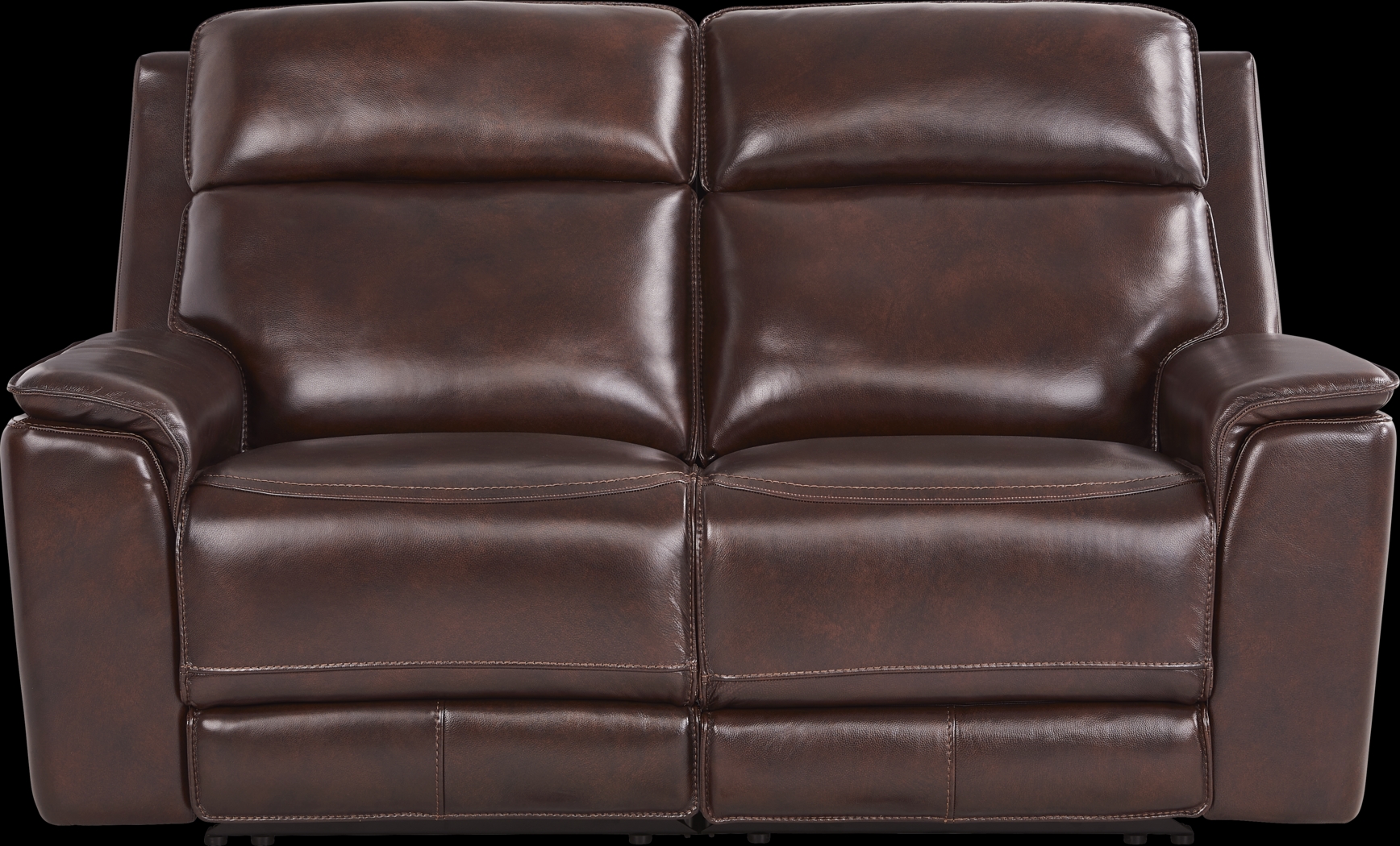 Magellan Merlot Leather 5 Pc Reclining Living Room with Dual Power Reclining Sofa - Thumbnail - Image 12
