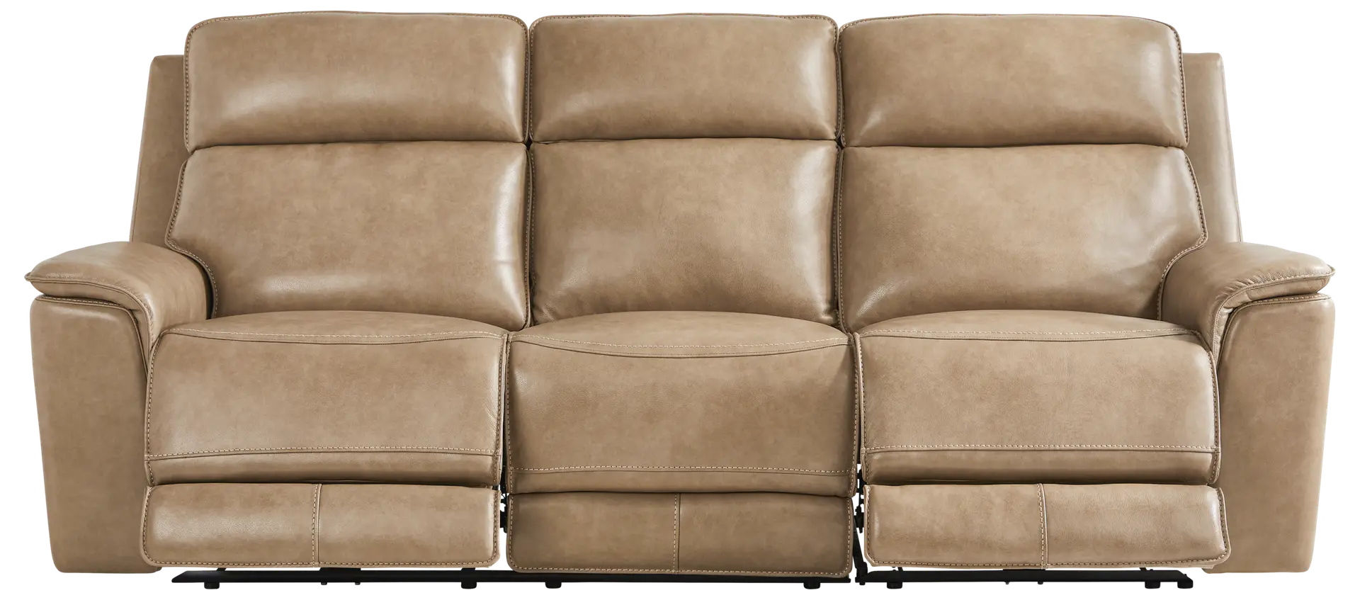 sand 2 pc dual power reclining sofa