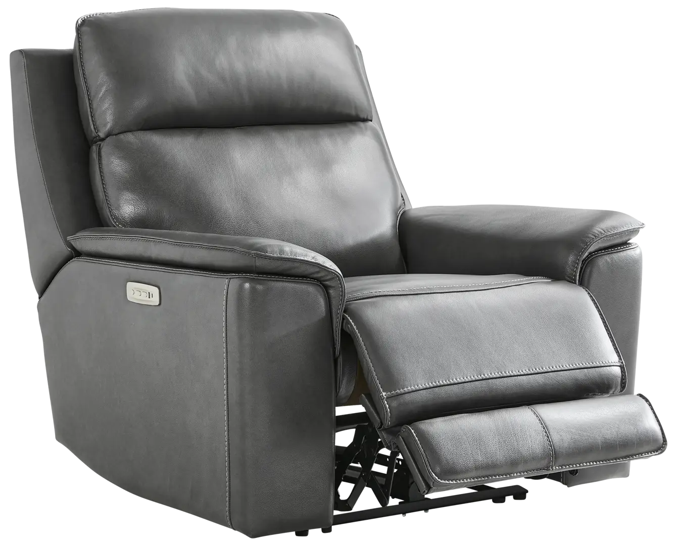 smoke dual power recliner