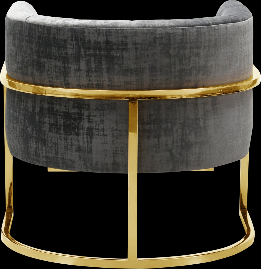 Maggie Lane I Gray Accent Chair - Thumbnail - Image 3