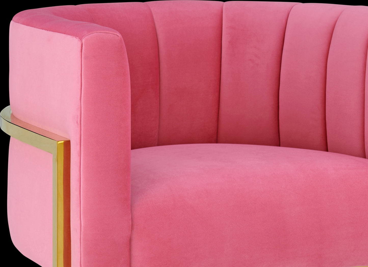 Maggie Lane I Pink Rose Accent Chair - Thumbnail - Image 4