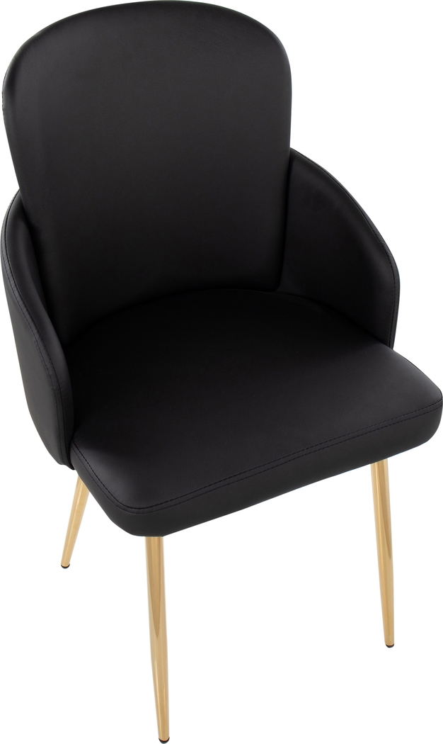 Maglista I Black Dining Chair Set of 2 - Thumbnail - Image 3