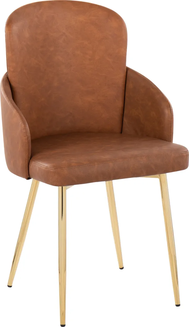 Maglista I Camel Dining Chair Set of 2 - Thumbnail - Image 2