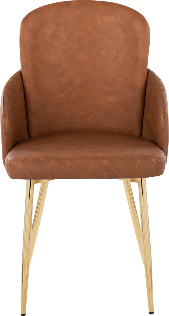 Maglista I Camel Dining Chair Set of 2 - Thumbnail - Image 4