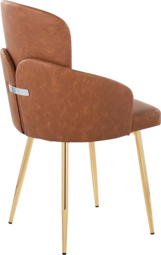 Maglista I Camel Dining Chair Set of 2 - Thumbnail - Image 5