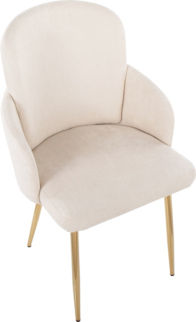 Maglista I Cream Dining Chair Set of 2 - Thumbnail - Image 3