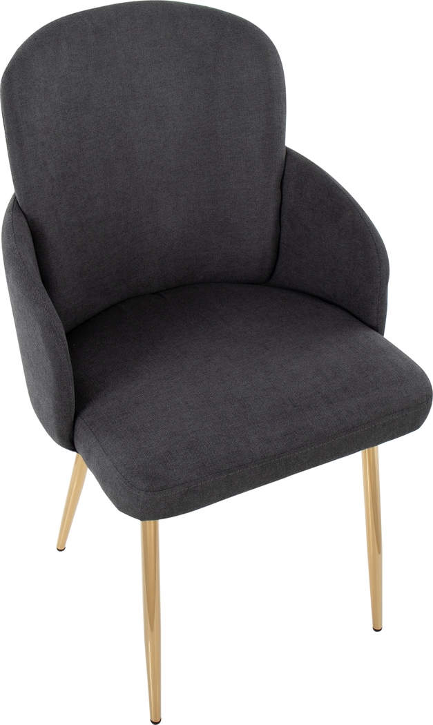 Maglista I Dark Gray Dining Chair Set of 2 - Thumbnail - Image 3