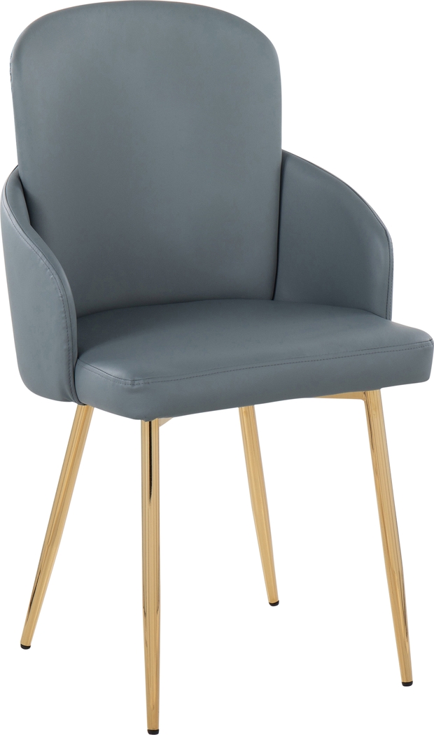 Maglista I Gray Dining Chair Set of 2 - Thumbnail - Image 2