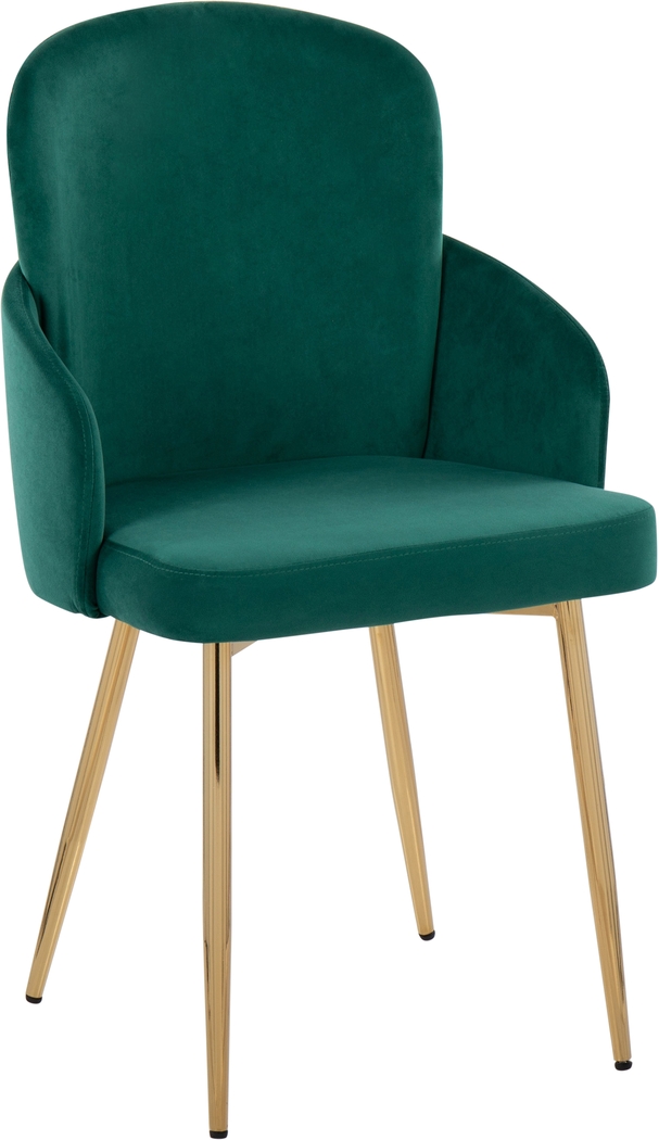 Maglista I Green Dining Chair Set of 2 - Thumbnail - Image 2