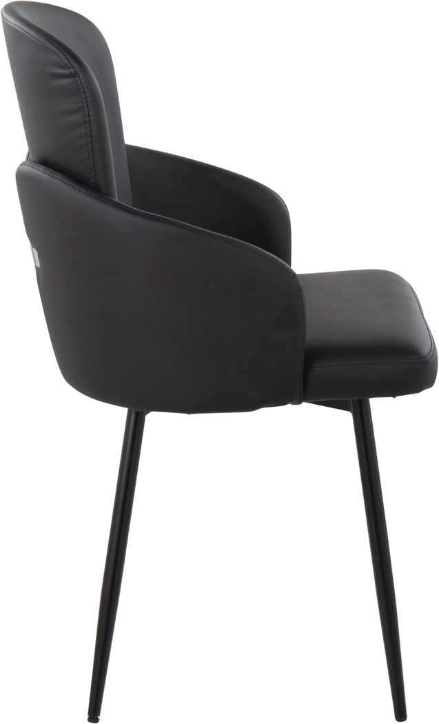 Maglista II Black Dining Chair Set of 2 - Thumbnail - Image 3
