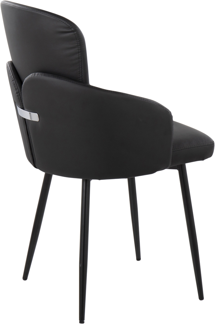 Maglista II Black Dining Chair Set of 2 - Thumbnail - Image 4