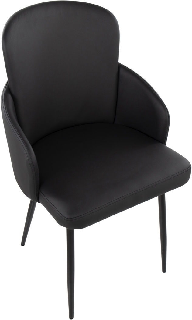 Maglista II Black Dining Chair Set of 2 - Thumbnail - Image 7