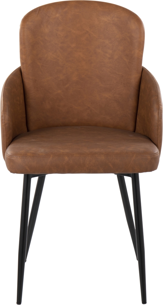 Maglista II Camel Dining Chair Set of 2 - Thumbnail - Image 3