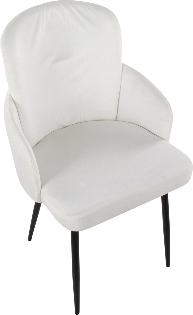 Maglista II Cream Dining Chair Set of 2 - Thumbnail - Image 2