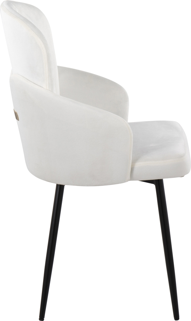Maglista II Cream Dining Chair Set of 2 - Thumbnail - Image 3