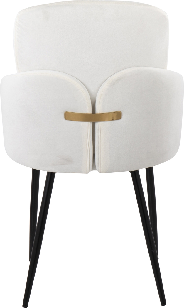 Maglista II Cream Dining Chair Set of 2 - Thumbnail - Image 5