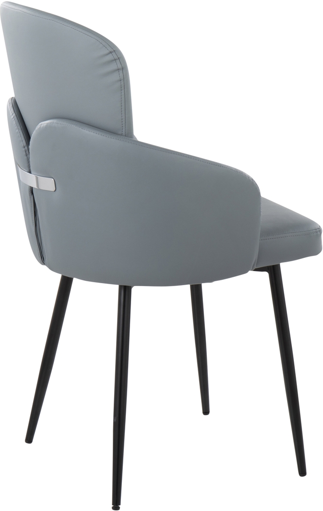 Maglista II Gray Dining Chair Set of 2 - Thumbnail - Image 4