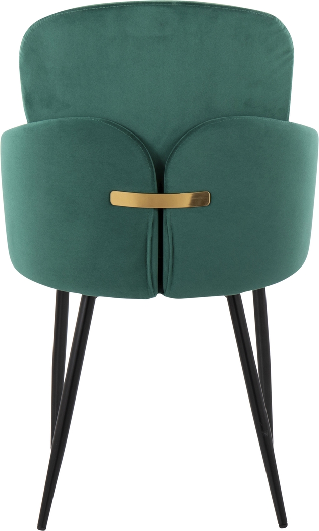 Maglista II Green Dining Chair Set of 2 - Thumbnail - Image 5