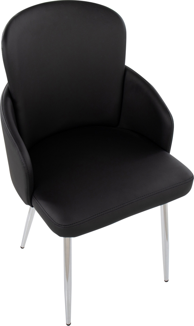 Maglista III Black Dining Chair Set of 2 - Thumbnail - Image 6