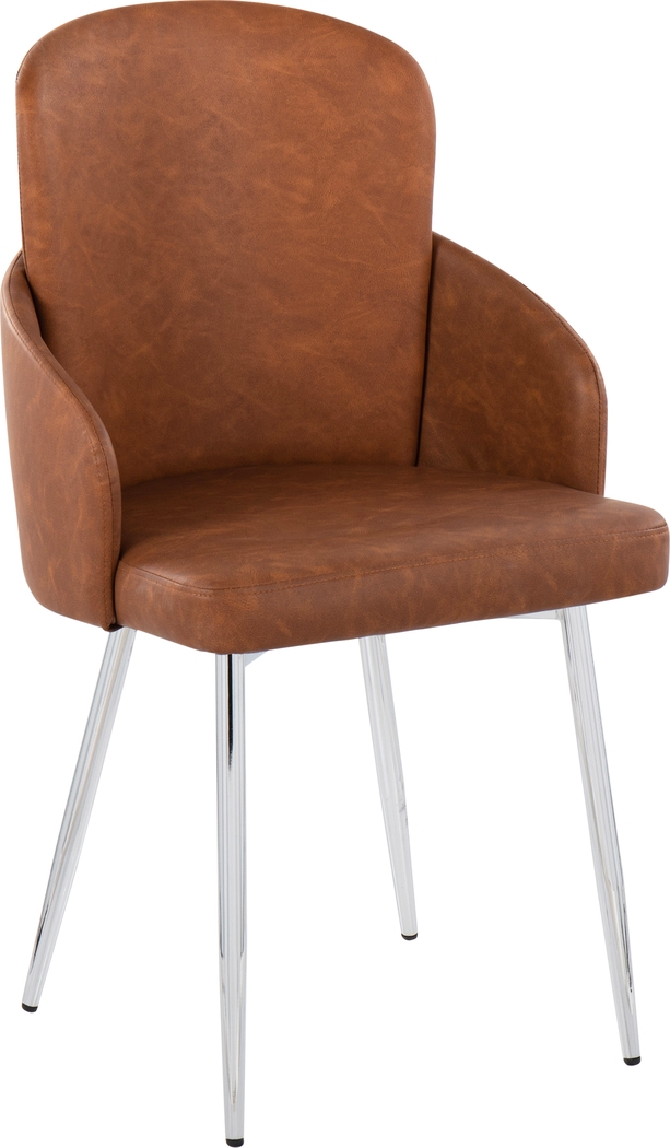 Maglista III Camel Dining Chair Set of 2 - Thumbnail - Image 2