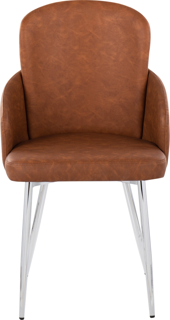 Maglista III Camel Dining Chair Set of 2 - Thumbnail - Image 6