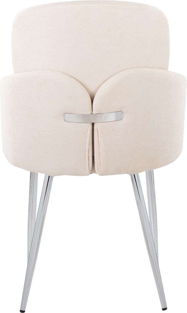 Maglista III Cream Dining Chair Set of 2 - Thumbnail - Image 5