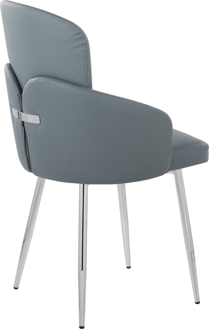 Maglista III Gray Dining Chair Set of 2 - Thumbnail - Image 3