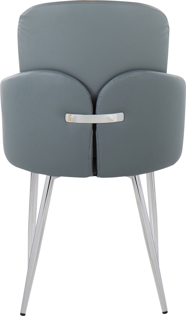 Maglista III Gray Dining Chair Set of 2 - Thumbnail - Image 4