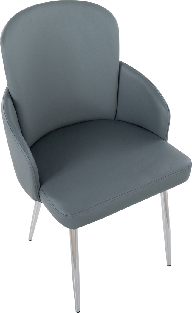 Maglista III Gray Dining Chair Set of 2 - Thumbnail - Image 5