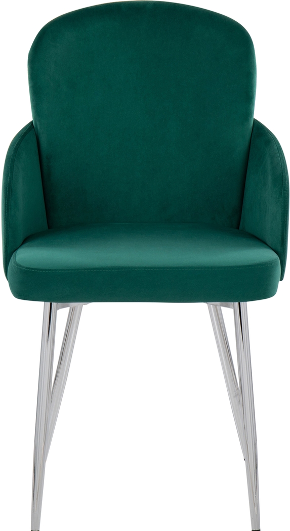 Maglista III Green Dining Chair Set of 2 - Thumbnail - Image 3
