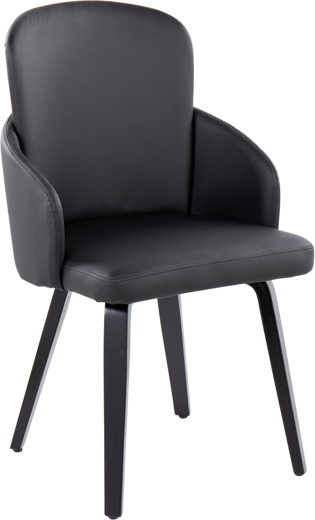 Maglista IV Black Dining Chair Set of 2 - Thumbnail - Image 2
