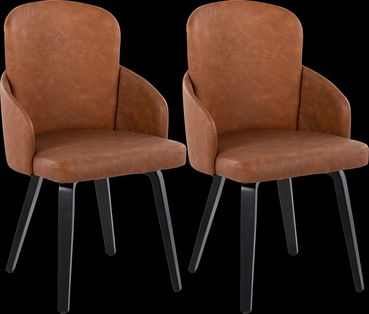 Maglista IV Camel Dining Chair Set of 2 - Thumbnail - Image 1