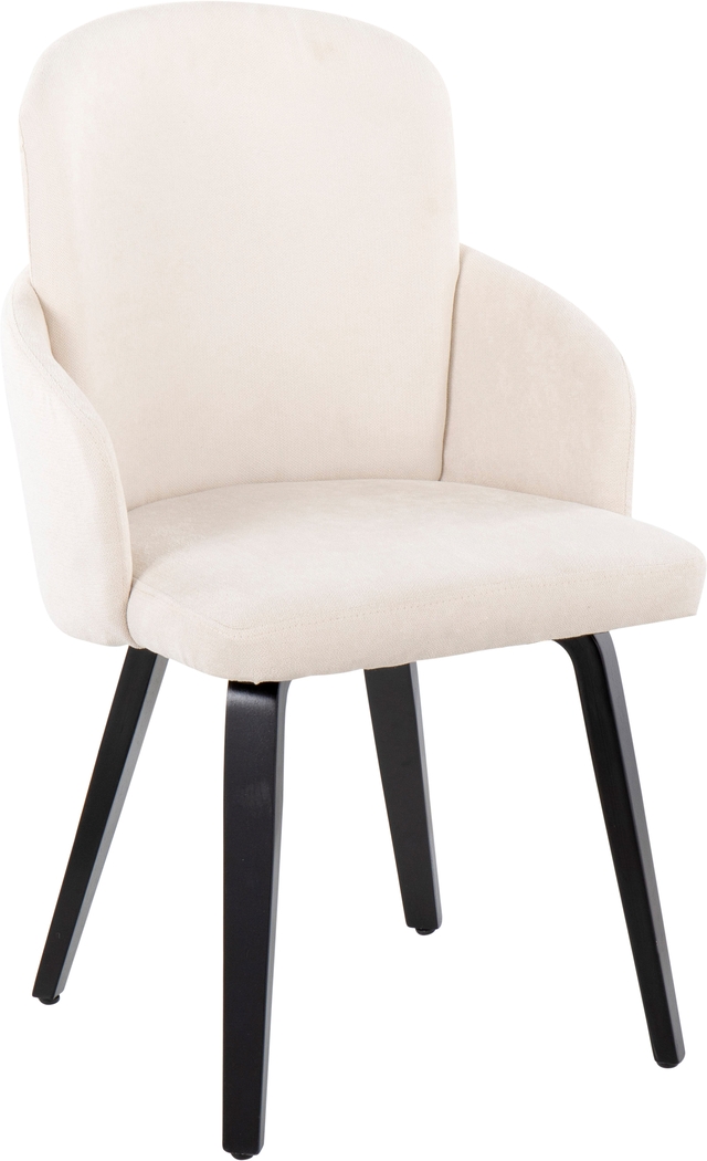 Maglista IV Cream Dining Chair Set of 2 - Thumbnail - Image 2