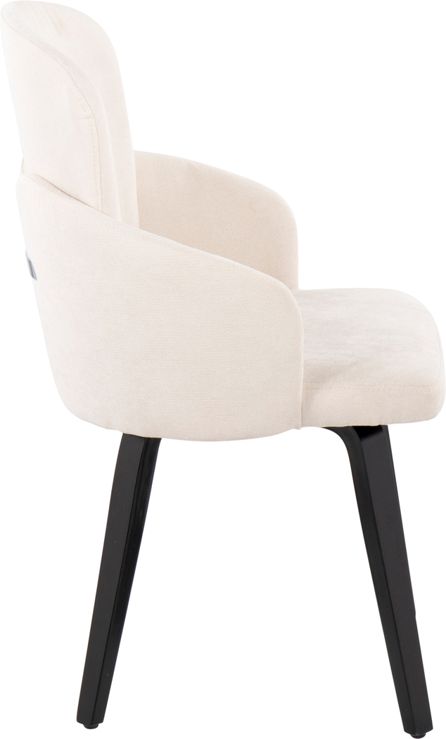Maglista IV Cream Dining Chair Set of 2 - Thumbnail - Image 3