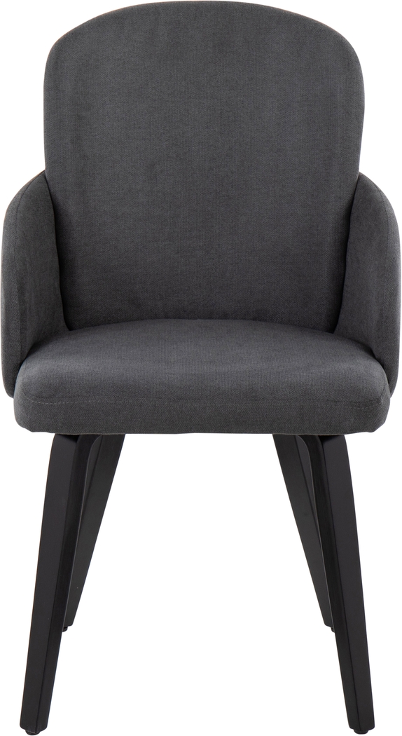 Maglista IV Dark Gray Dining Chair Set of 2 - Thumbnail - Image 2