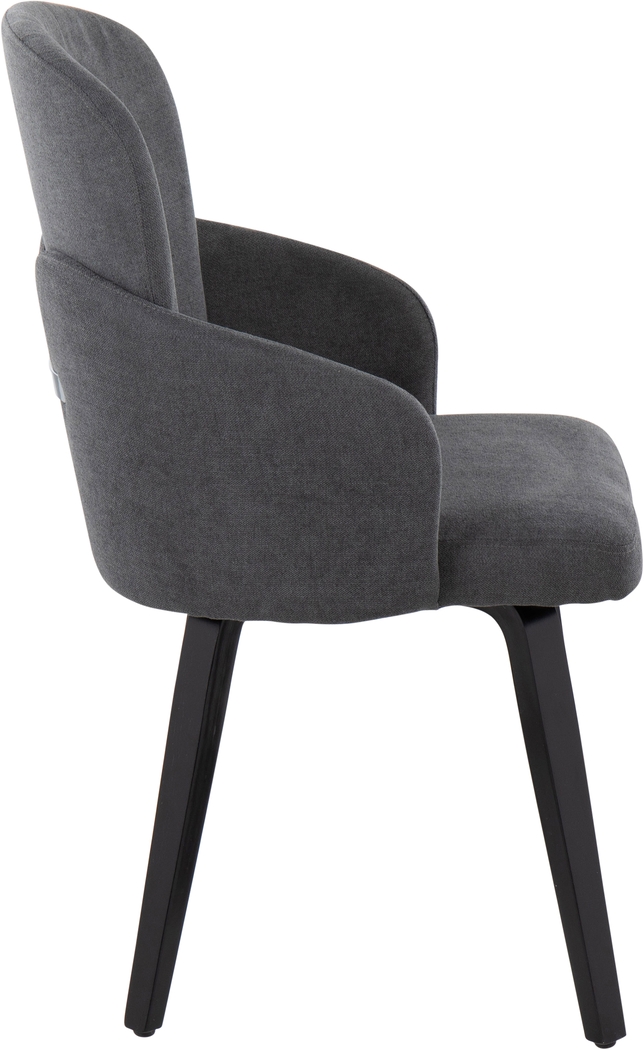 Maglista IV Dark Gray Dining Chair Set of 2 - Thumbnail - Image 3