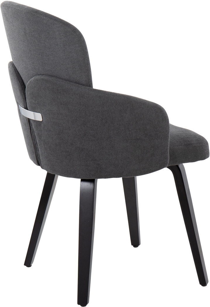 Maglista IV Dark Gray Dining Chair Set of 2 - Thumbnail - Image 4