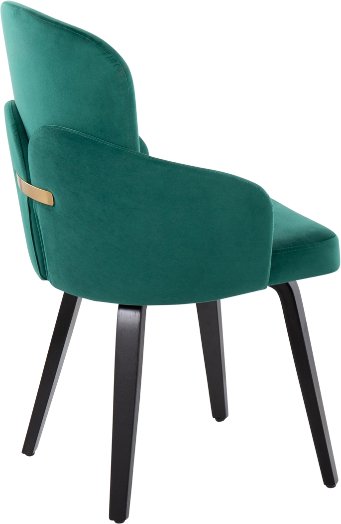 Maglista IV Green Dining Chair Set of 2 - Thumbnail - Image 3