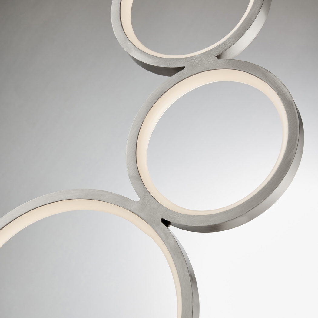 Magna Circle Nickel Lamp - Thumbnail - Image 3