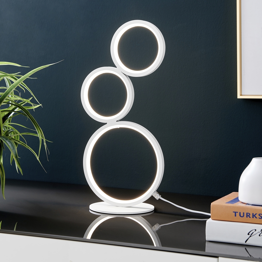 Magna Circle White Lamp - Thumbnail - Image 2