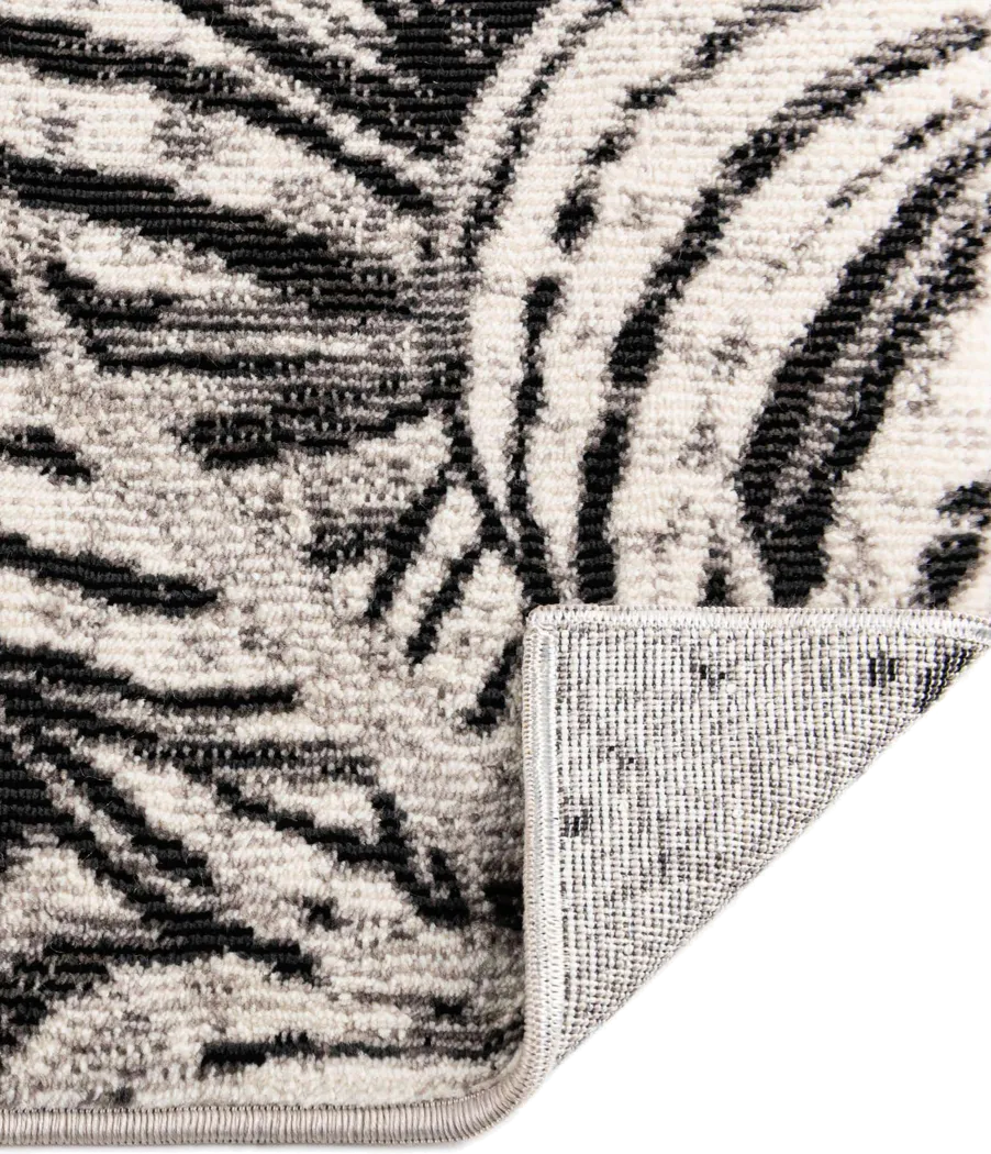 Magnolia Charcoal/Ivory 5'3 x 7'10 Rug - Image 5