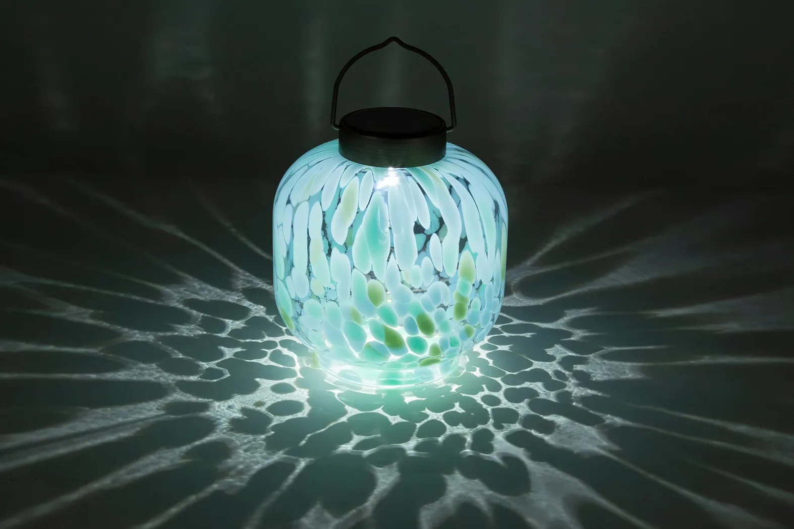 Magnus Blue Outdoor Lantern - Thumbnail - Image 3