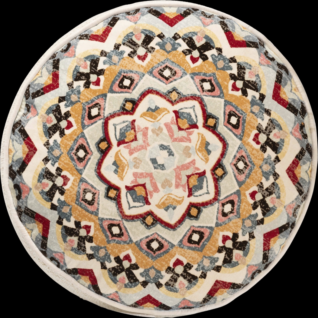 Magoun Cream Pouf - Thumbnail - Image 4